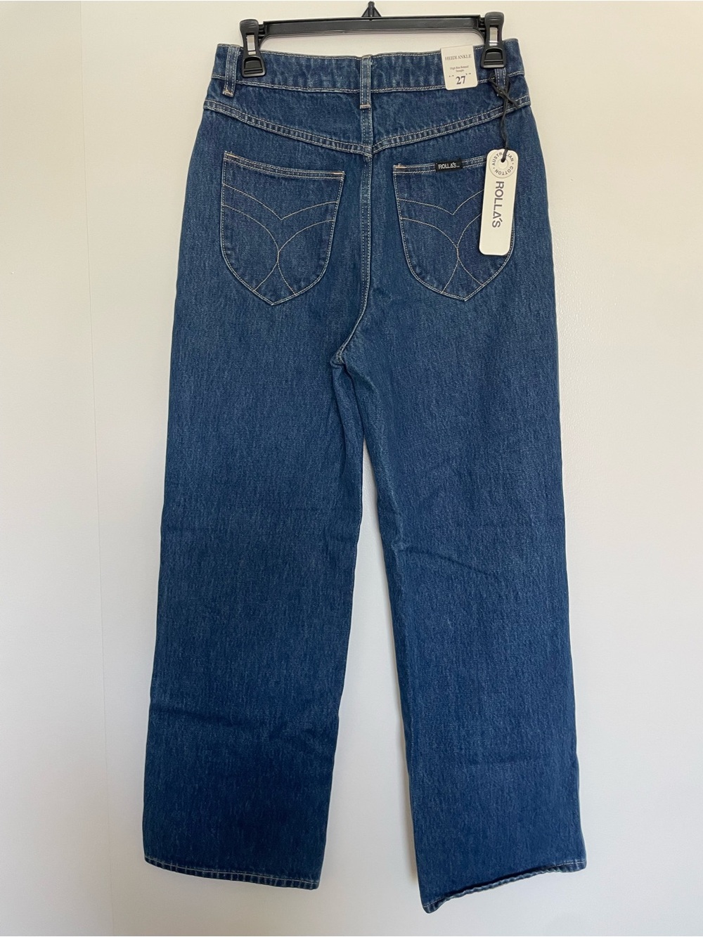 Rolla’s Heidi Ankle Wide Leg Jeans in Vintage Blue - NWT - Picture 3 of 5
